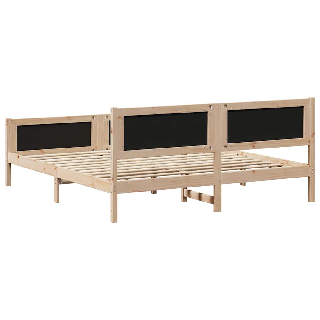 Krevetna konstrukcija Tamno siva 180 x 200 cm tkanina