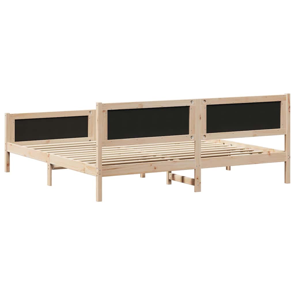 Krevetna konstrukcija s uzglavljem Svijetlo siva 200 x 200 cm