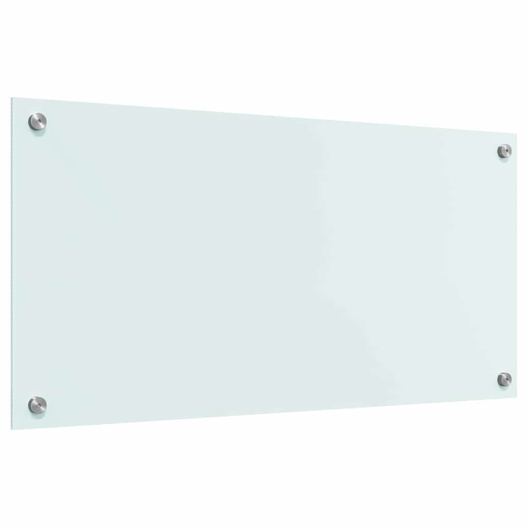 Kuhinjski zid Mlijeko 80 x 40 cm Staklo otporno na udarce