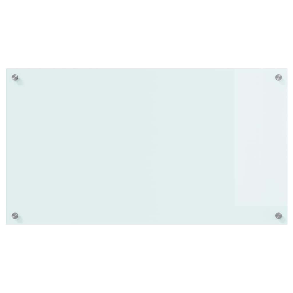 Kuhinjski zid Mlijeko 90 x 50 cm Staklo otporno na udarce