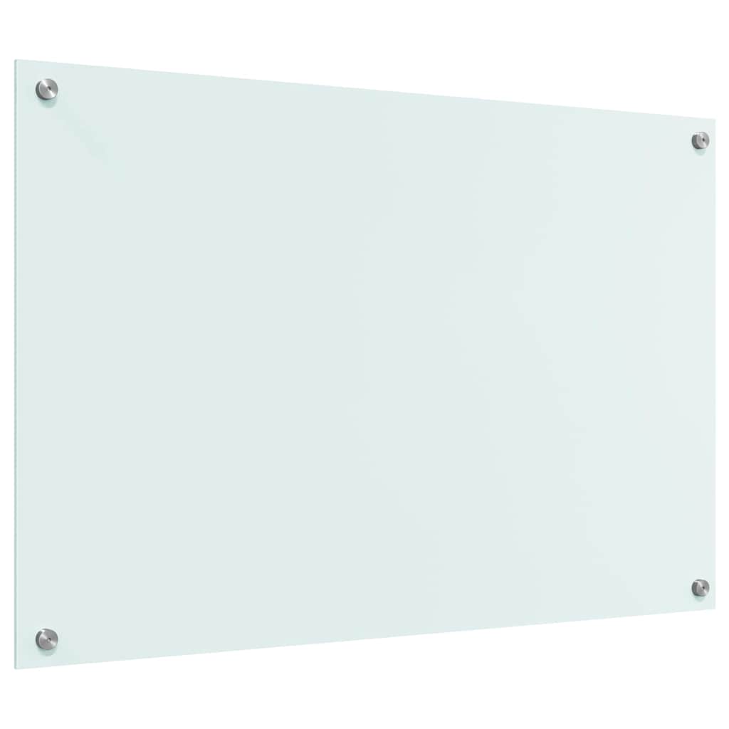 Kuhinjski zid Mlijeko 90 x 60 cm Staklo otporno na udarce