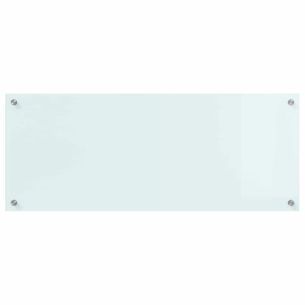 Kuhinjski zid Mlijeko 100 x 40 cm Staklo otporno na udarce