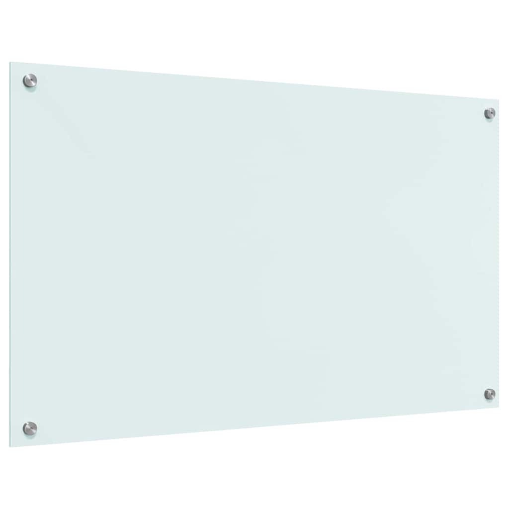 Kuhinjski zid Mlijeko 100 x 60 cm Staklo otporno na udarce