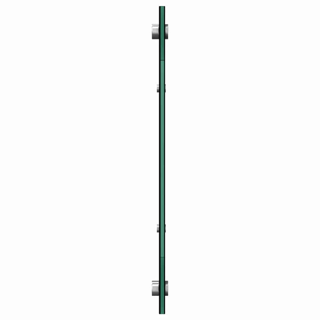 Kuhinjski zid Crna 100 x 40 cm Staklo otporno na udarce
