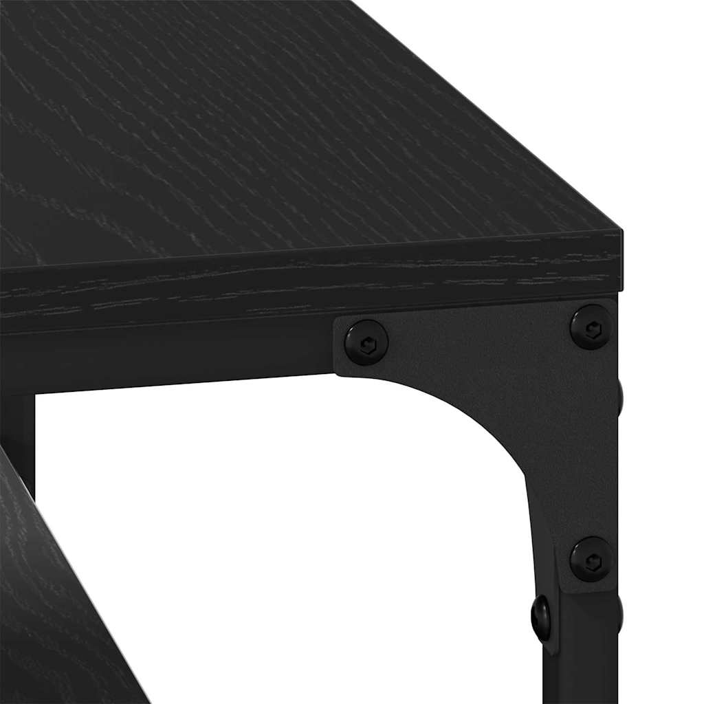 Kava Stol Crni hrast 82 x 50 x 40 cm Konstruirano drvo
