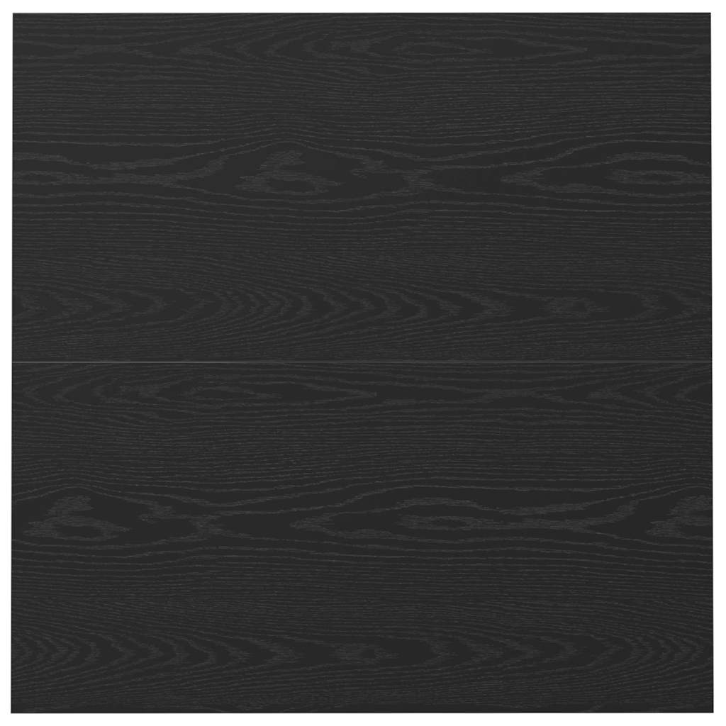 Kava Stol Crni hrast 100 x 100 x 40 cm Konstruirano drvo