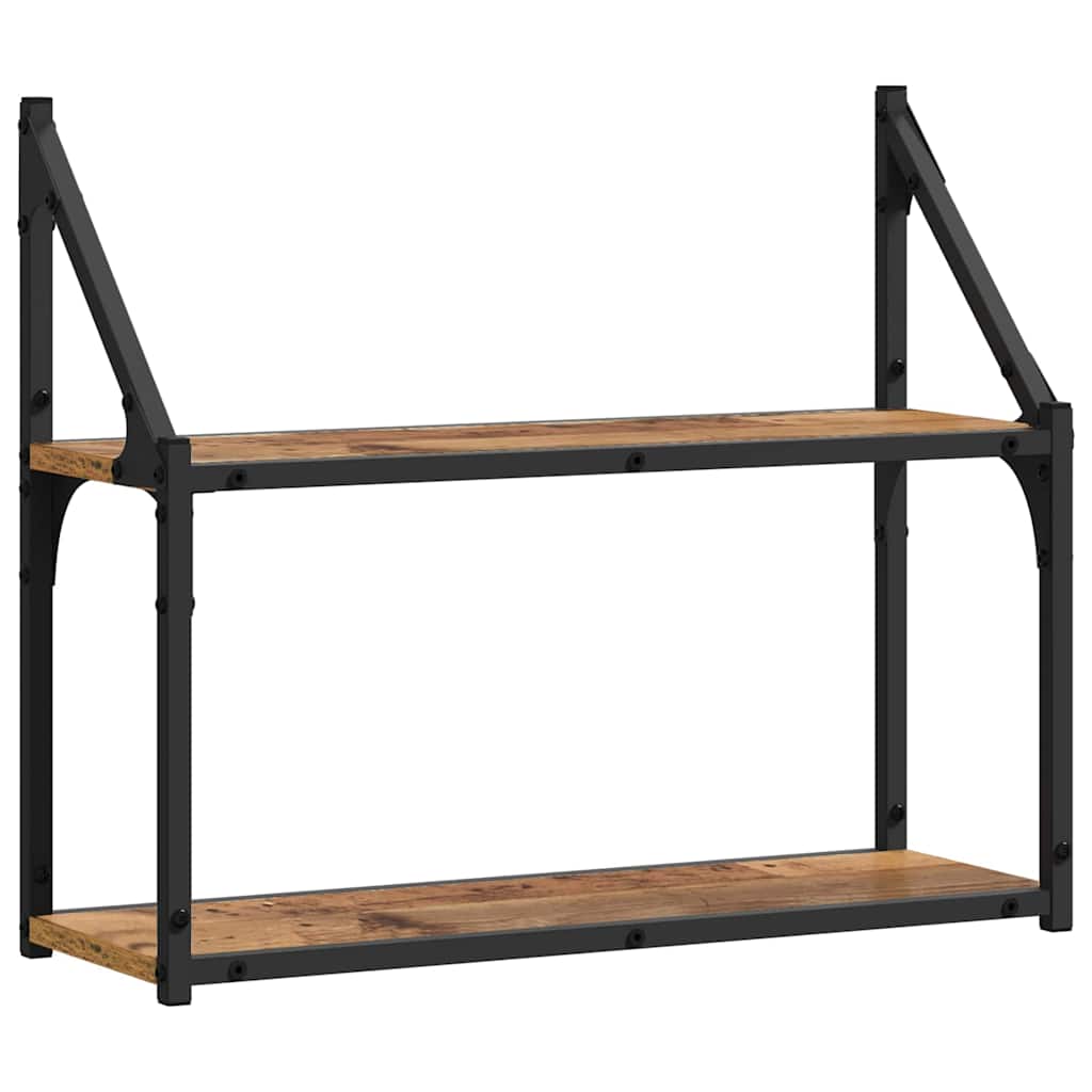 Polica na zidu Staro drvo 60 x 21 x 51 cm Konstruirano drvo