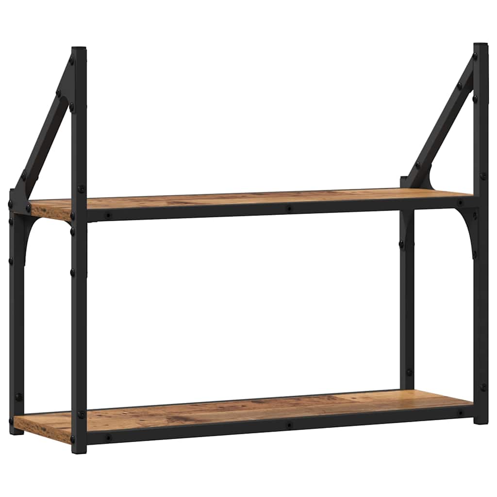 Polica na zidu Staro drvo 60 x 21 x 51 cm Konstruirano drvo