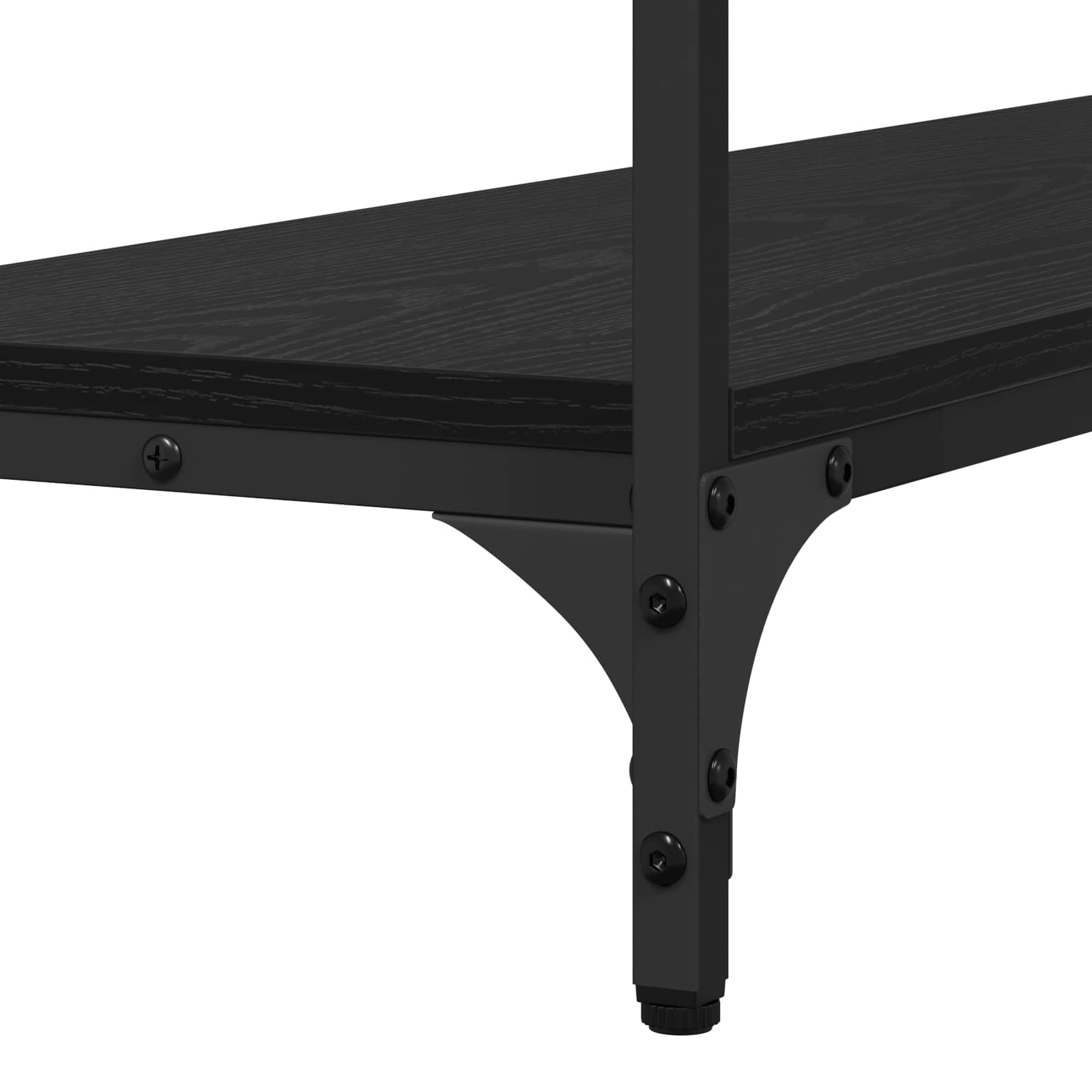 Konzolna stolica Crni hrast 100 x 29 x 75 cm Konstruirano drvo