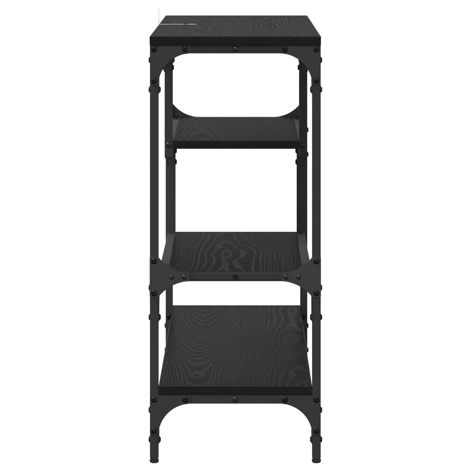 Konzolna stolica Crni hrast 100 x 30 x 75 cm Konstruirano drvo