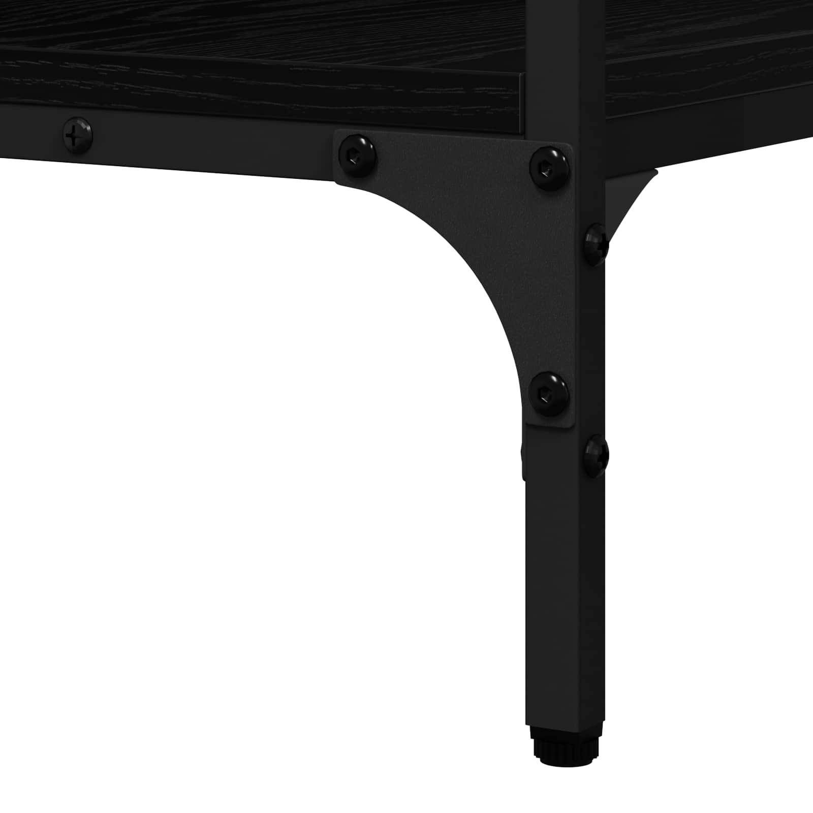 Konzolna stolica Crni hrast 100 x 32 x 75 cm Konstruirano drvo