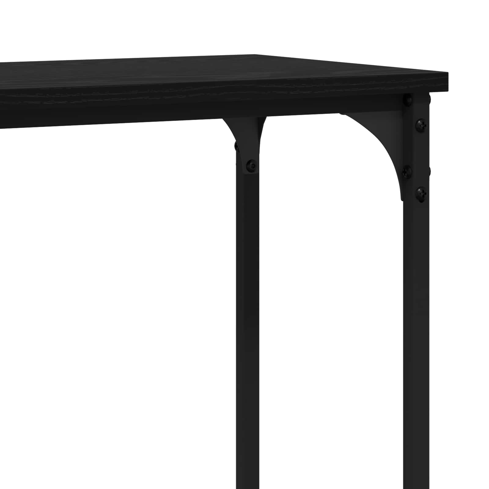Konzolna stolica Crni hrast 160 x 29 x 80 cm Konstruirano drvo