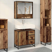 Kupaonski ormar Staro drvo 65 x 33 x 60 cm Konstruirano drvo