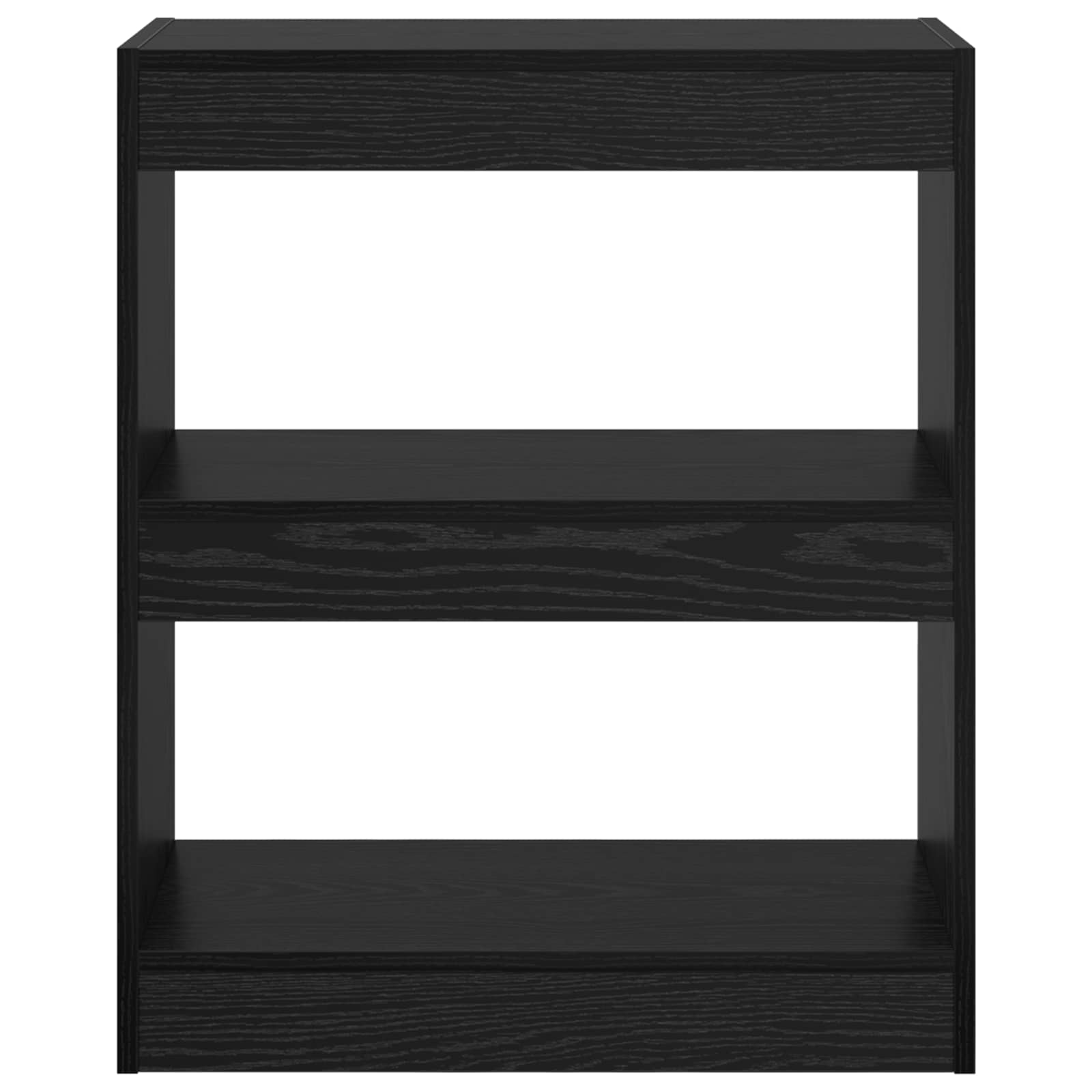 Ormarić za knjige Crni hrast 60 x 30 x 72 cm Konstruirano drvo