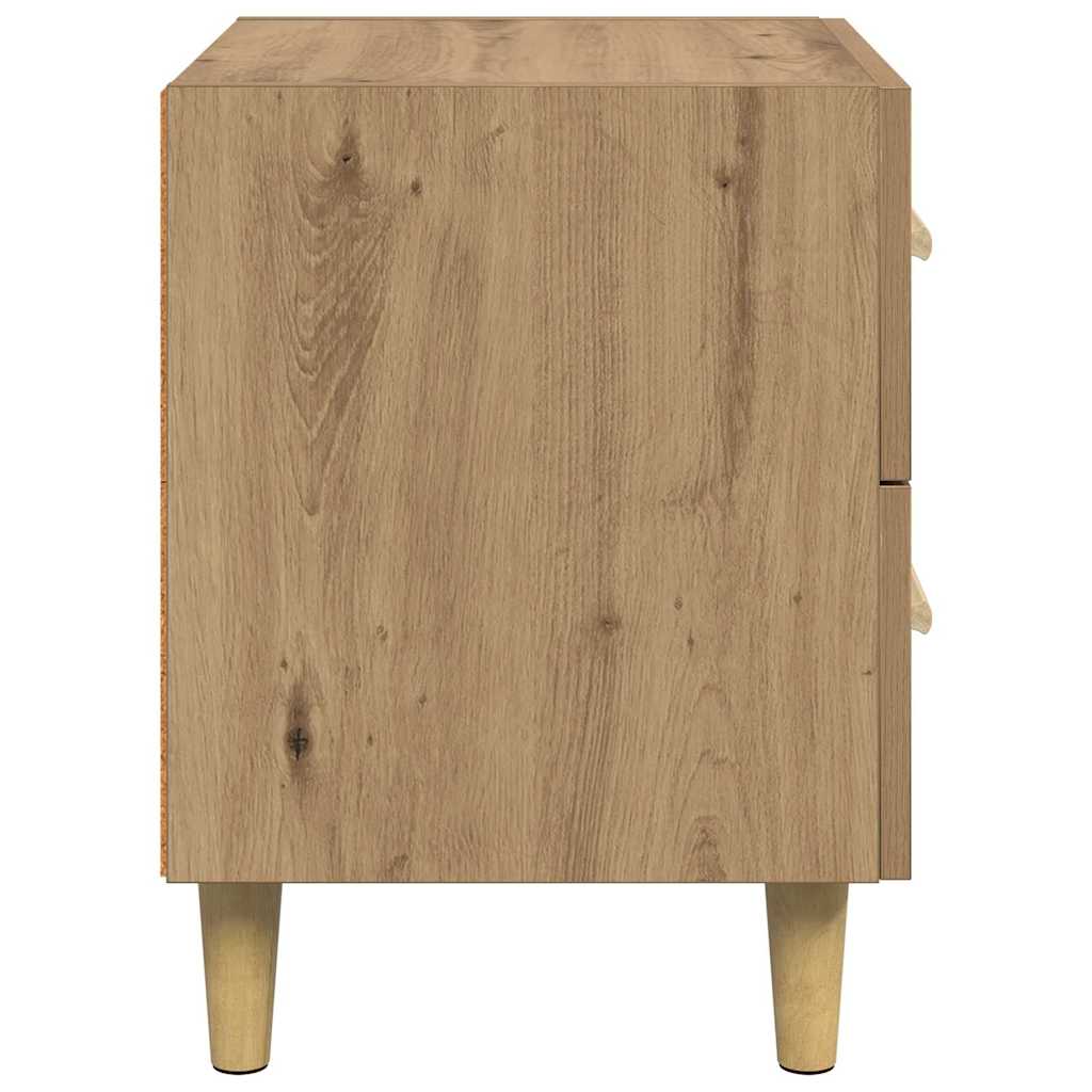 Ormarić za krevet s ladicama Umjetnički hrast 40 x 35 x 47.5cm