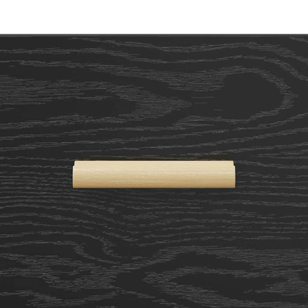 Noćni ormar 2 pcs Crni hrast 40 x 35 x 47 cm Konstruirano drvo
