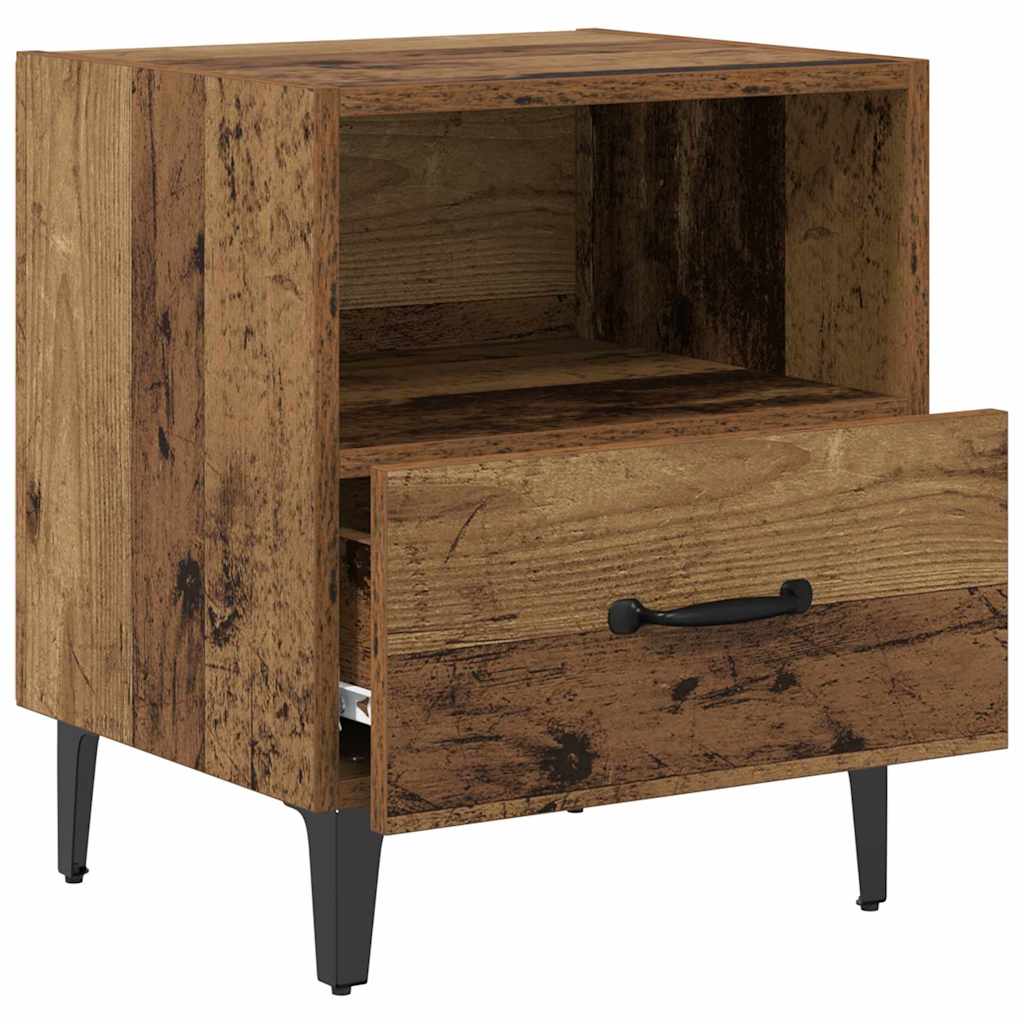 Noćni ormar Staro drvo 40 x 35 x 47,5 cm Konstruirano drvo