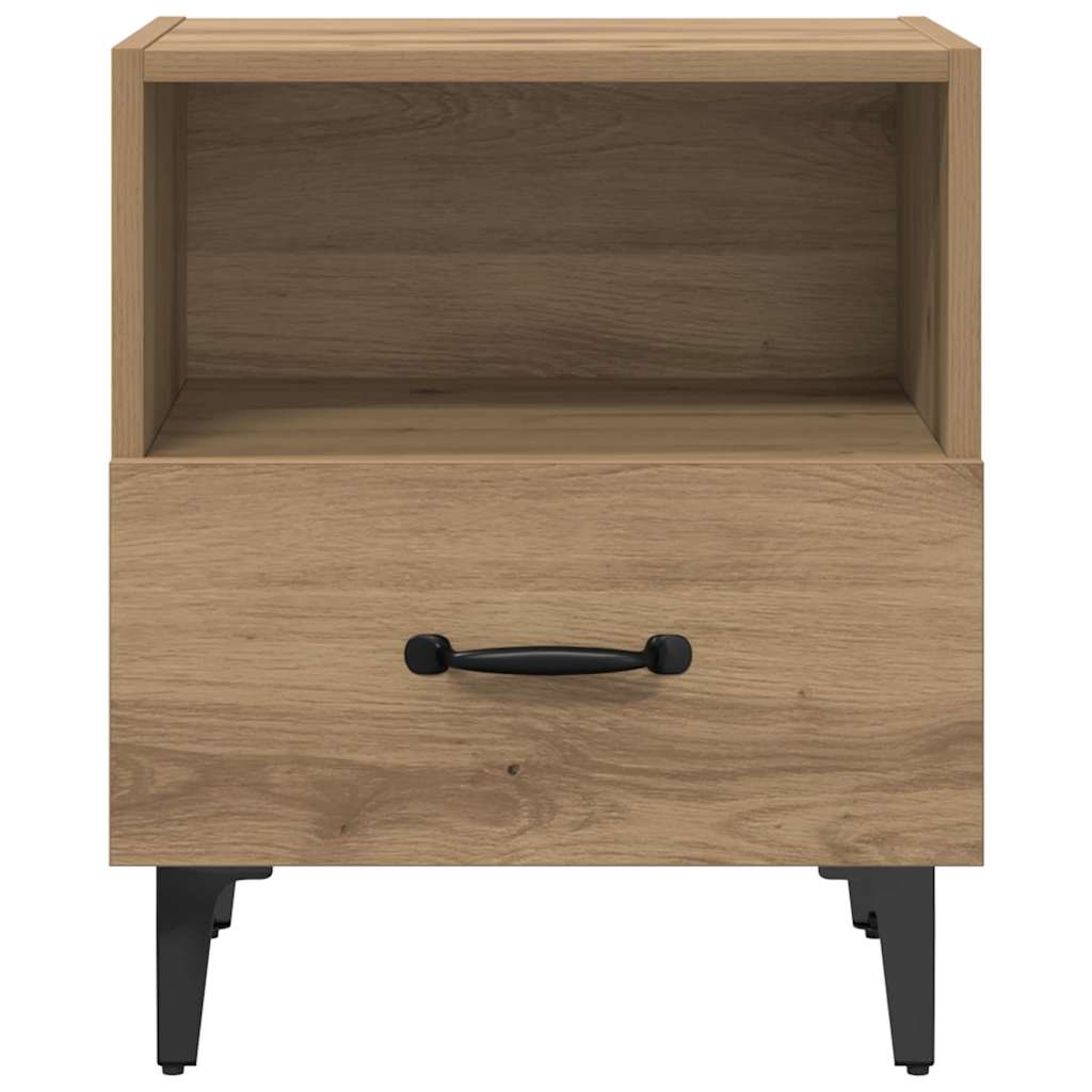 Noćni ormar s ladicama 2 pcs Umjetnički hrast 40 x 35 x 47,5 cm