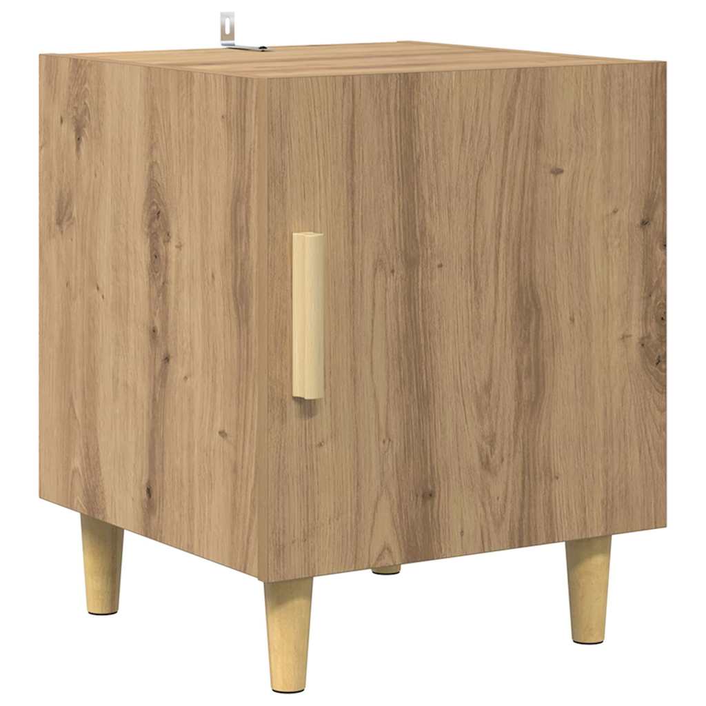 Noćni ormar Umjetnički hrast 40 x 40 x 50 cm Konstruirano drvo