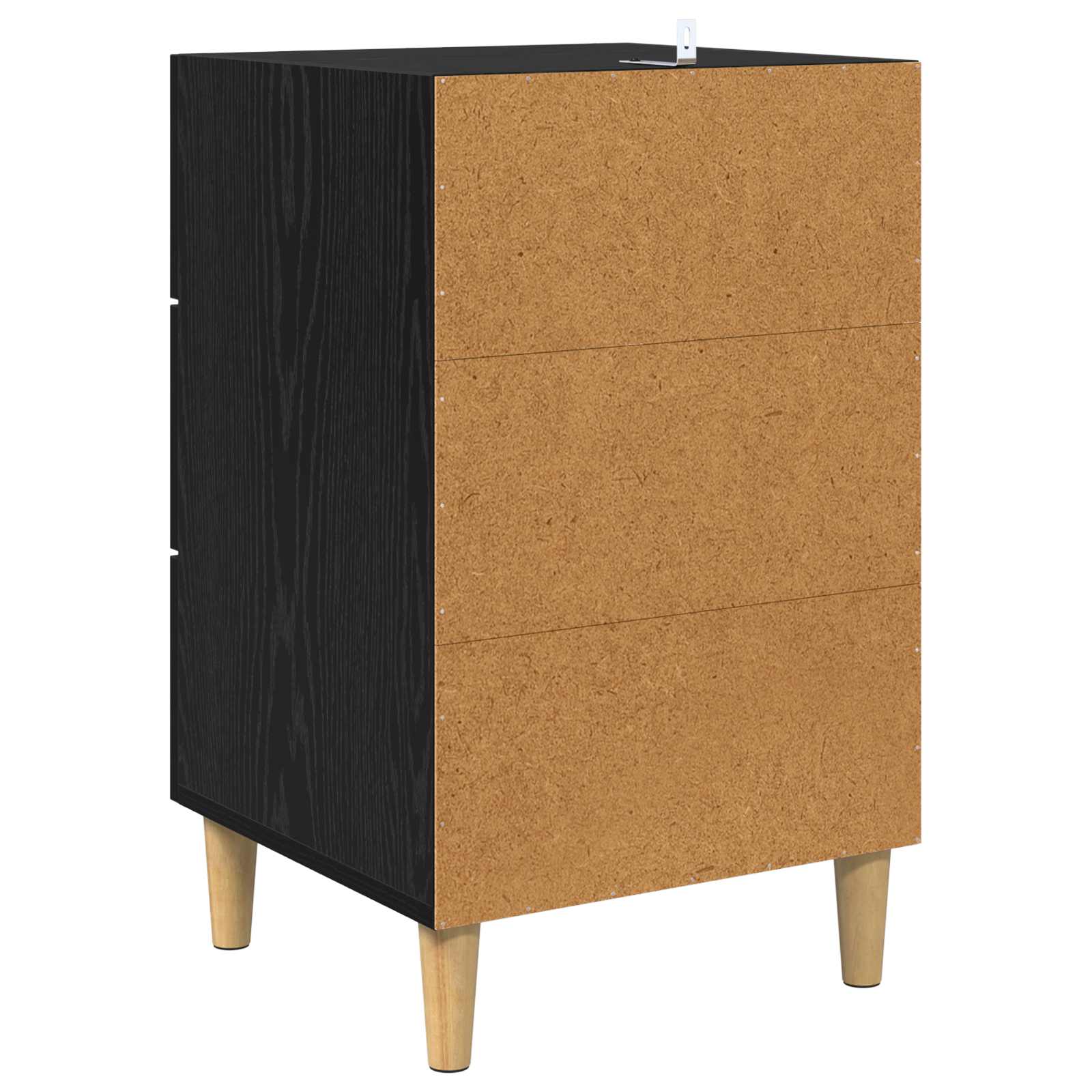 Noćni ormar Crni hrast 40 x 40 x 66 cm Konstruirano drvo