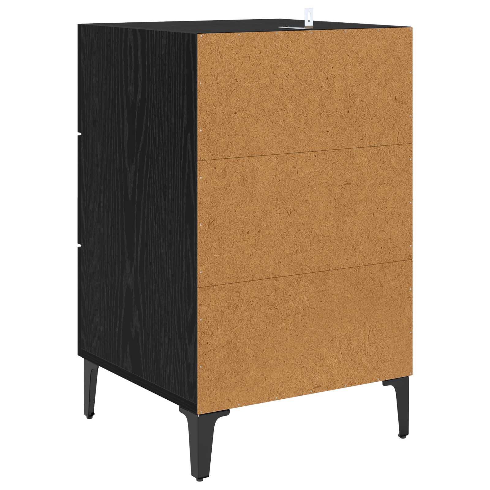 Noćni ormar Crni hrast 40 x 40.5 x 66 cm Konstruirano drvo