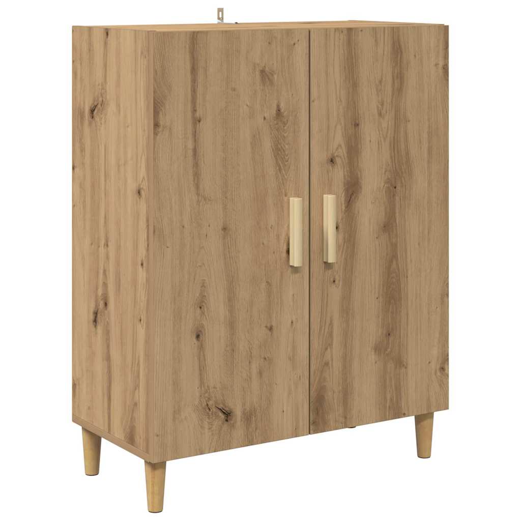 Kreveta Umjetnički hrast 70 x 34 x 90 cm Konstruirano drvo