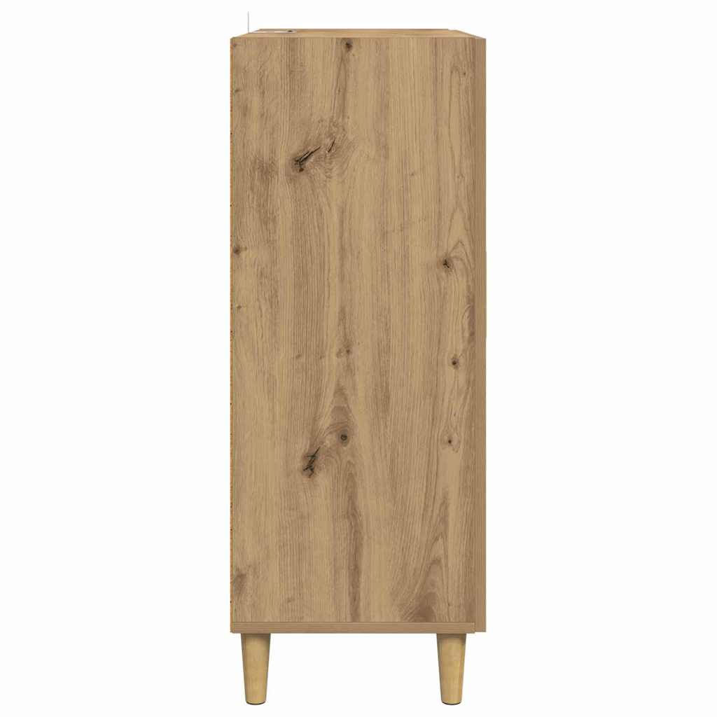 Kreveta Umjetnički hrast 70 x 34 x 90 cm Konstruirano drvo