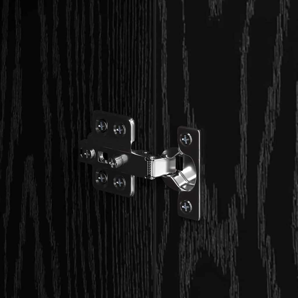 Kreveta Crni hrast 70 x 34 x 90 cm Konstruirano drvo