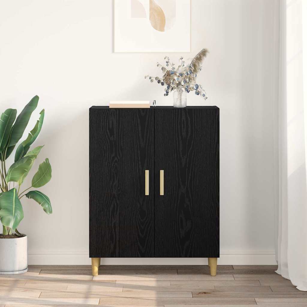 Kreveta Crni hrast 70 x 34 x 90 cm Konstruirano drvo