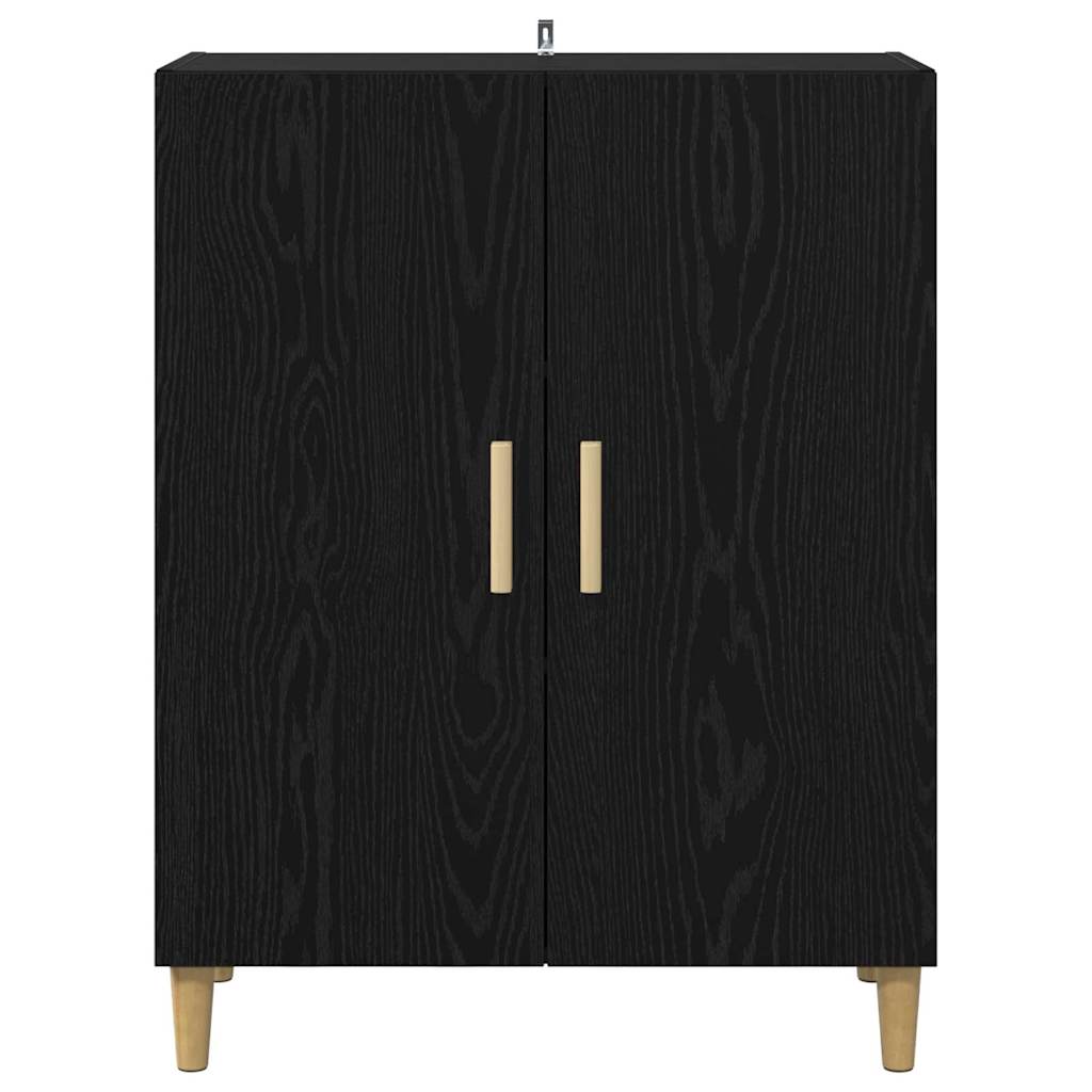 Kreveta Crni hrast 70 x 34 x 90 cm Konstruirano drvo