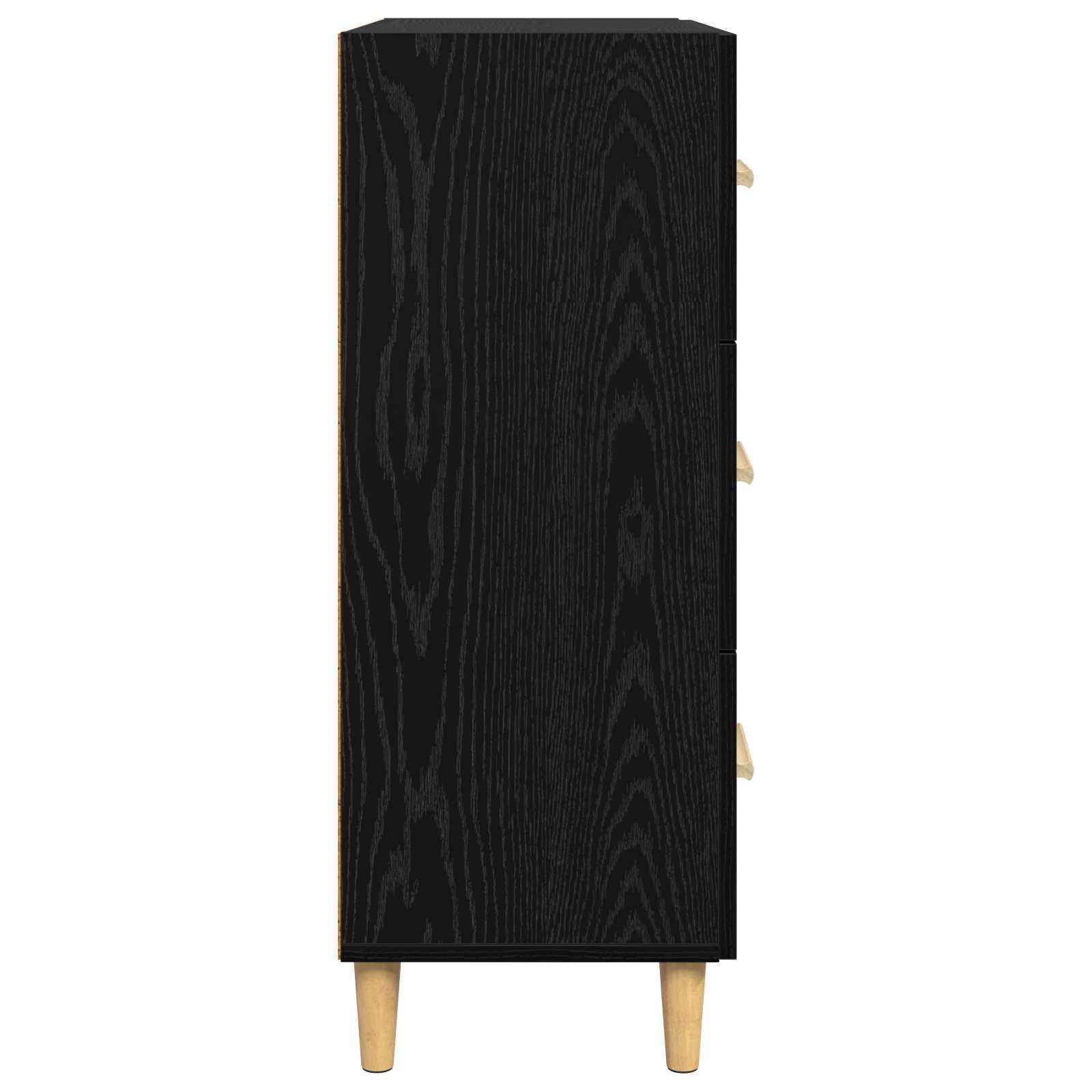 Kreveta Crni hrast 69,5 x 34 x 90 cm Konstruirano drvo