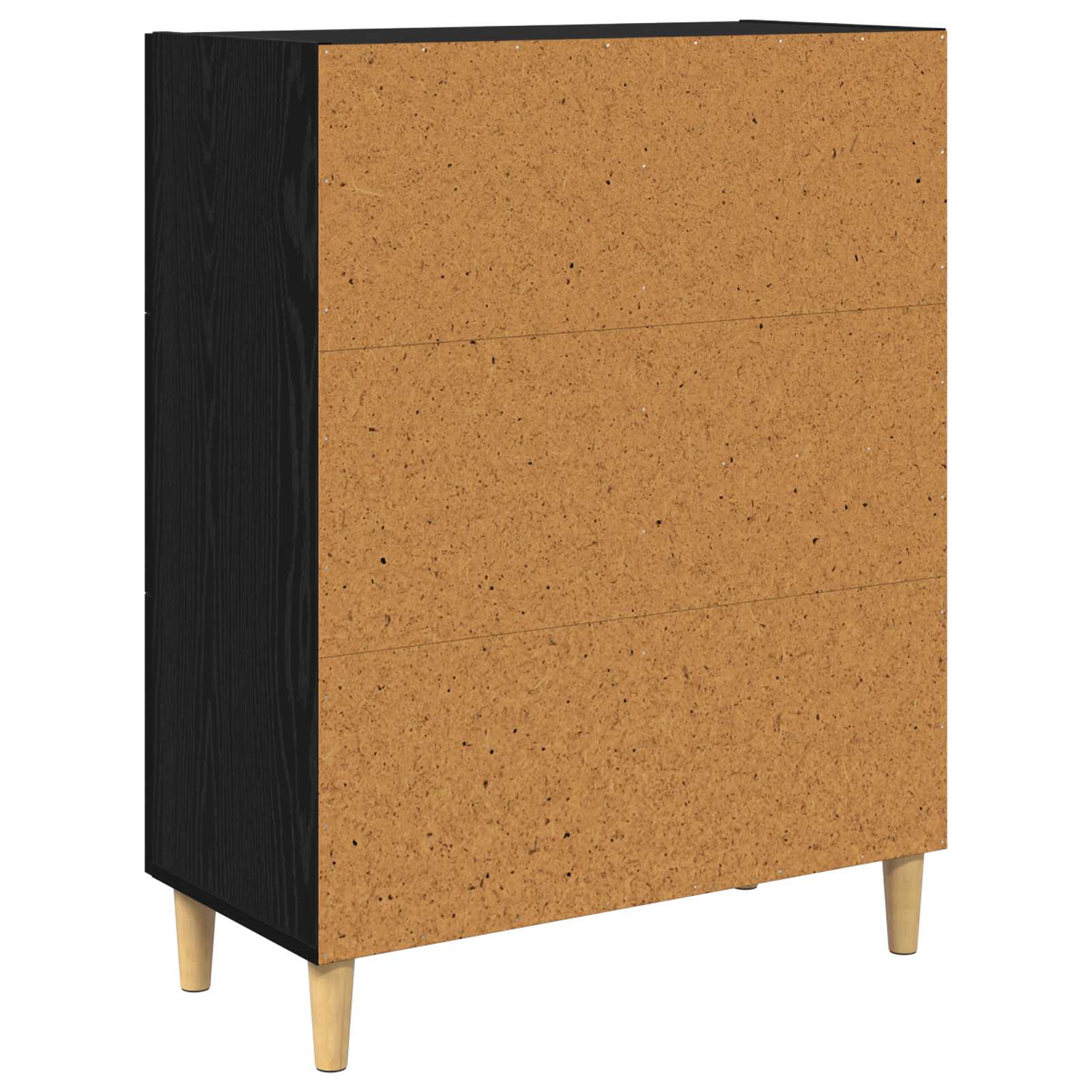 Kreveta Crni hrast 34 x 69.5 x 90 cm Konstruirano drvo