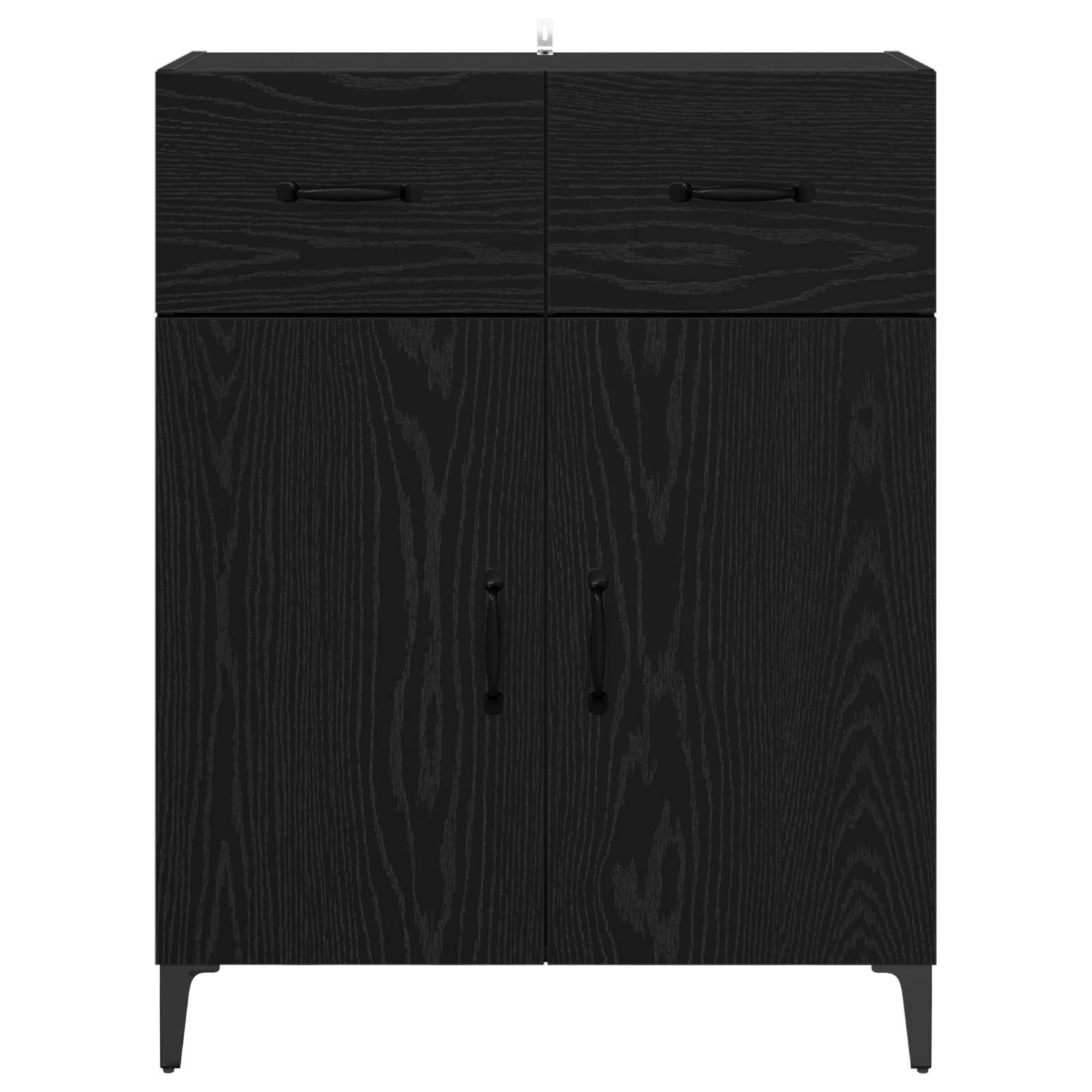 Kreveta Crni hrast 69,5 x 34 x 90 cm Konstruirano drvo