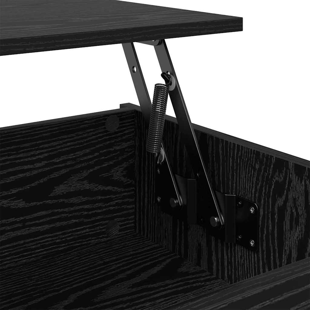 Kava Stol Crni hrast 80 x 50,5 x 41,5 cm Konstruirano drvo