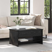 Kava Stol Crni hrast 80 x 50,5 x 41,5 cm Konstruirano drvo