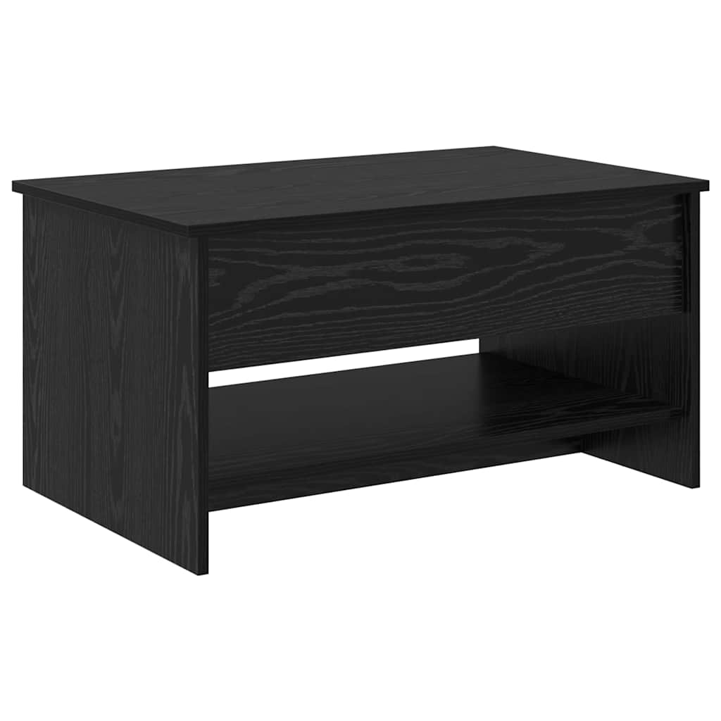 Kava Stol Crni hrast 80 x 50,5 x 41,5 cm Konstruirano drvo