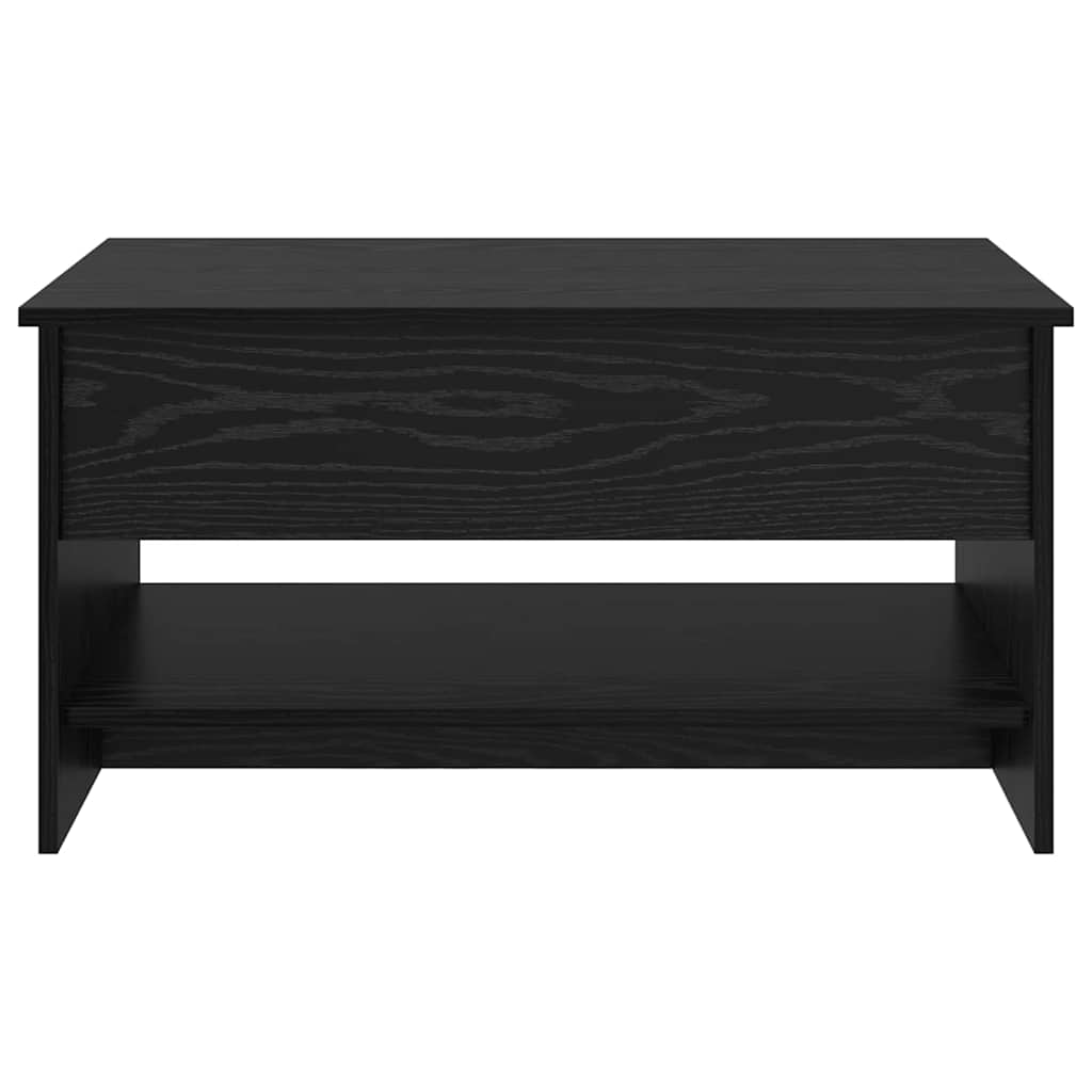 Kava Stol Crni hrast 80 x 50,5 x 41,5 cm Konstruirano drvo