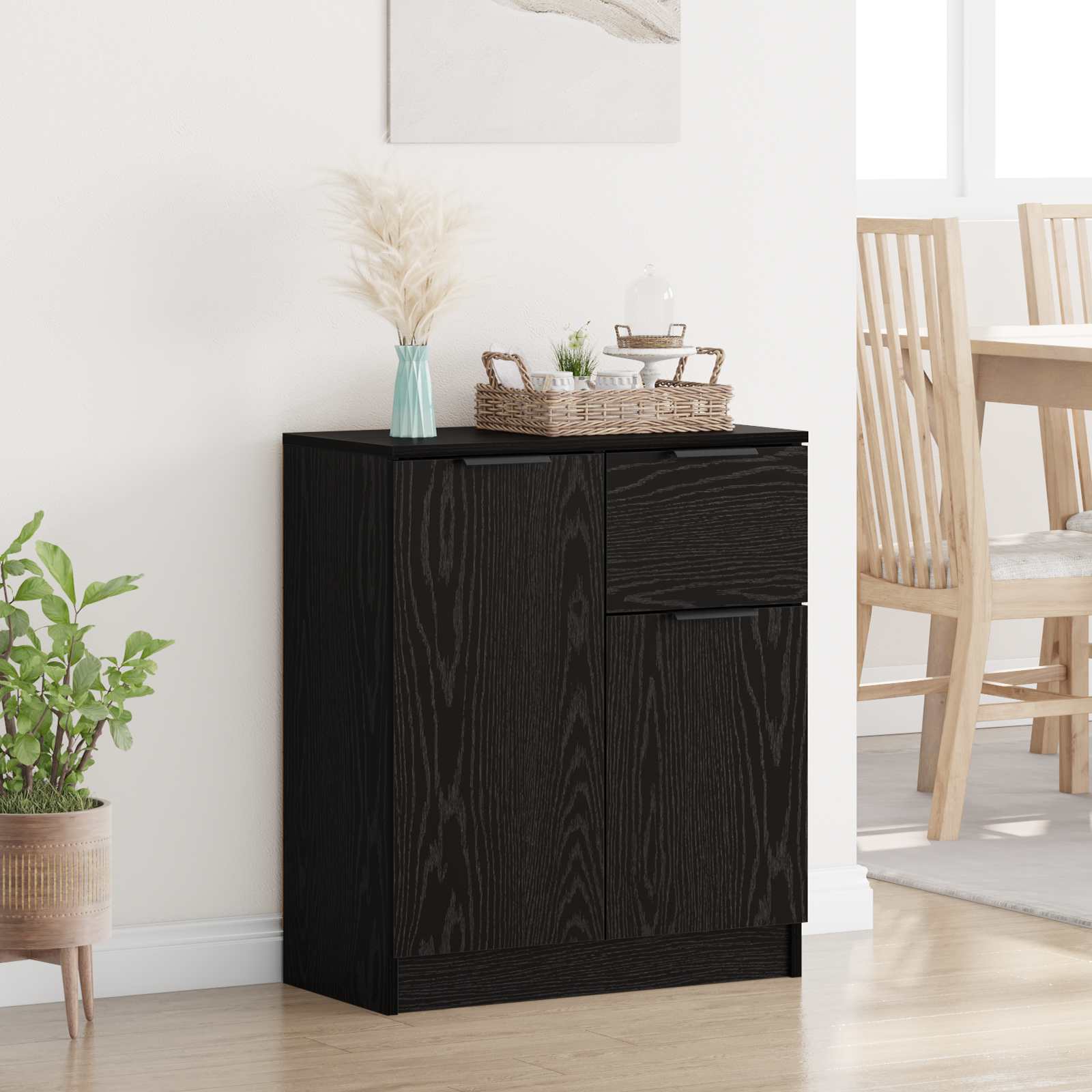 Kreveta s ladicama Crni hrast 60 x 30 x 70 cm Konstruirano drvo