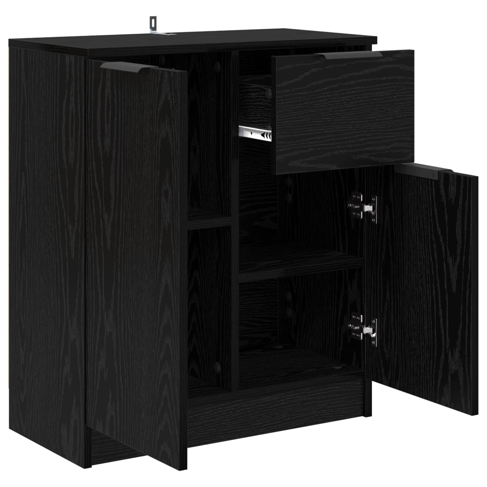 Kreveta s ladicama Crni hrast 60 x 30 x 70 cm Konstruirano drvo
