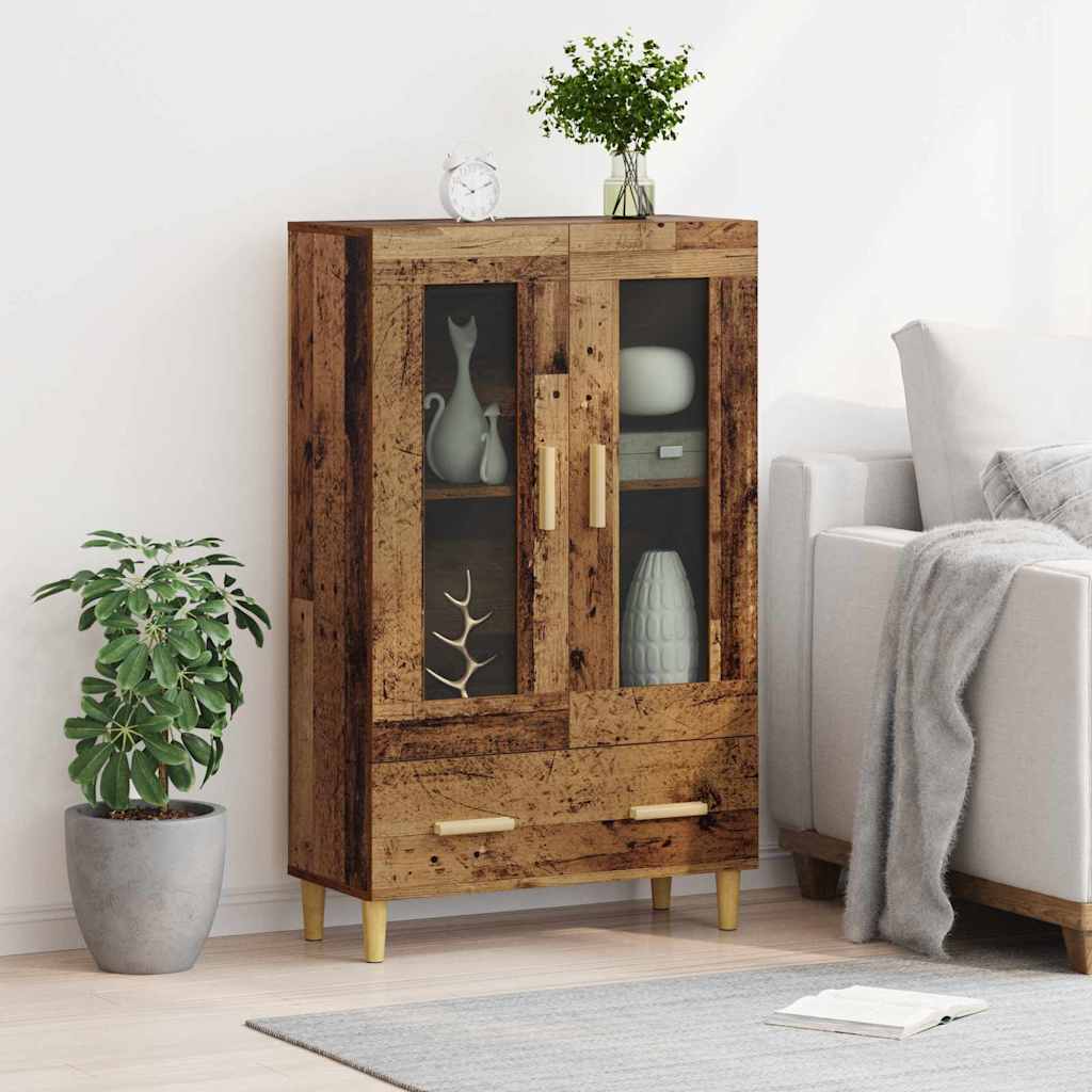 Highboard Staro drvo 70 x 31 x 115 cm Konstruirano drvo