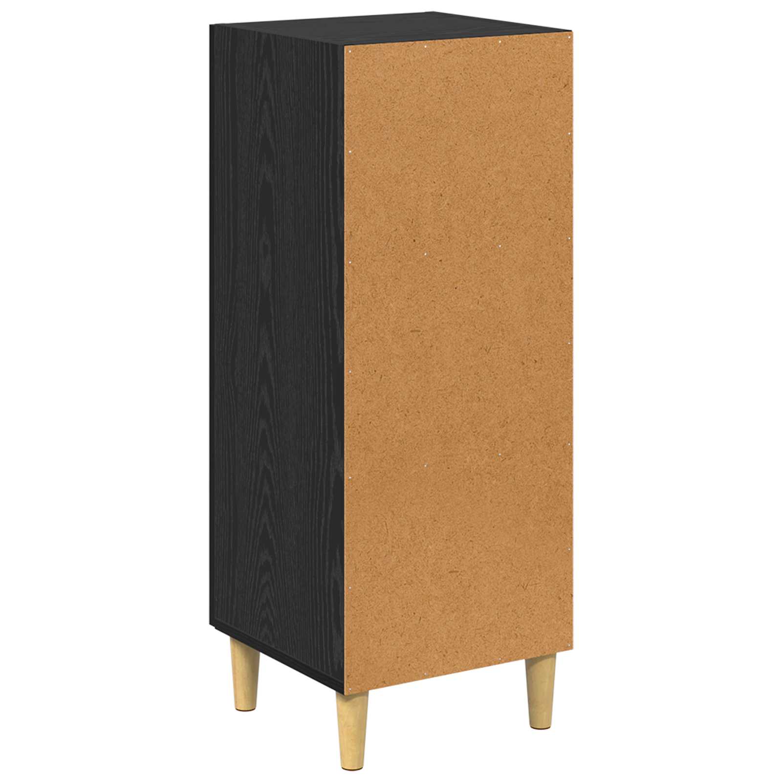 Kreveta Zidne Crni hrast 34,5 x 34 x 90 cm Konstruirano drvo