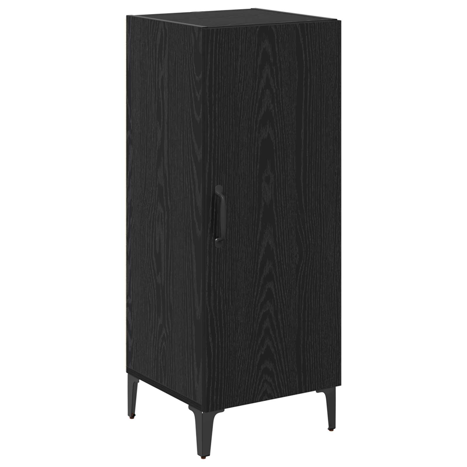 Kreveta Zidne Crni hrast 34,5 x 34 x 90 cm Konstruirano drvo