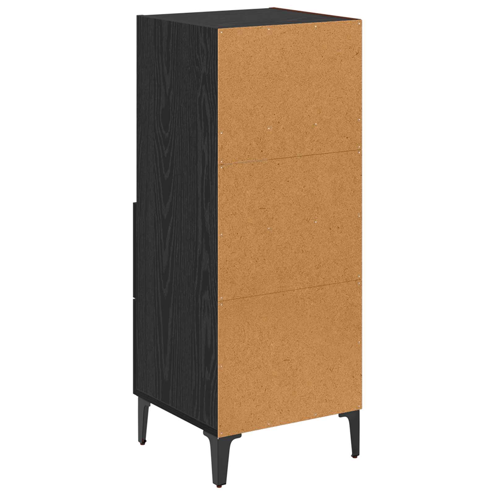 Kreveta Crni hrast 34 x 34.5 x 90 cm Konstruirano drvo