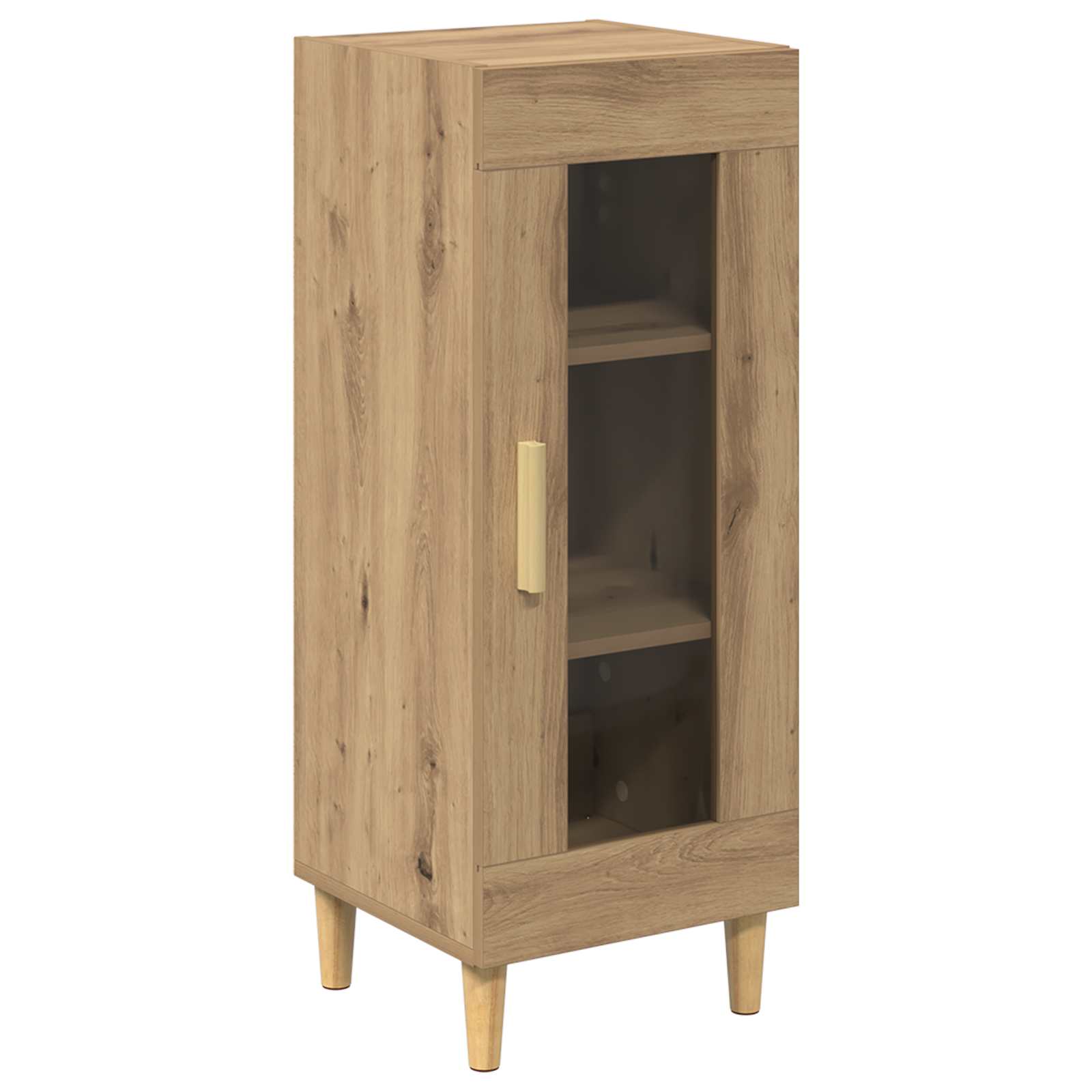 Kreveta Umjetnički hrast 34.5 x 32.5 x 90 cm Konstruirano drvo