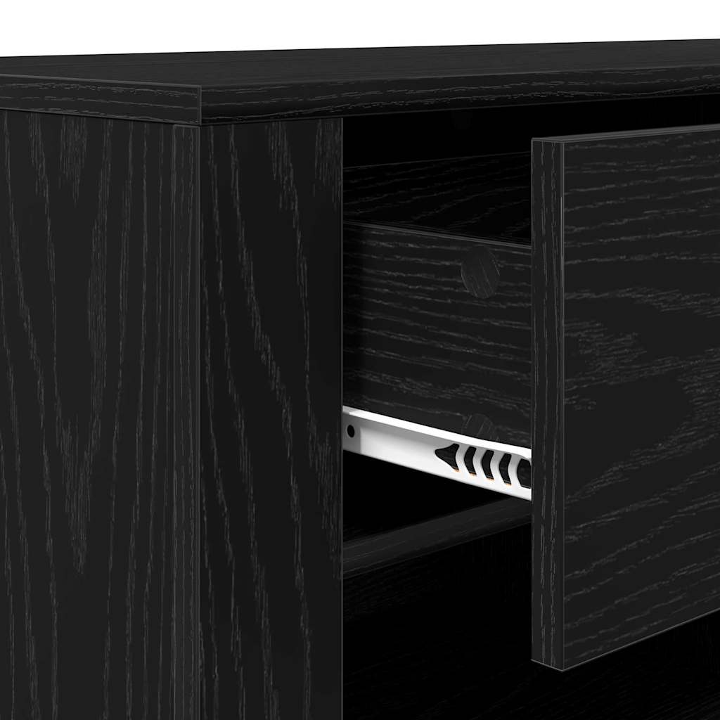 TV ormar Crni hrast 100 x 35 x 40 cm Konstruirano drvo