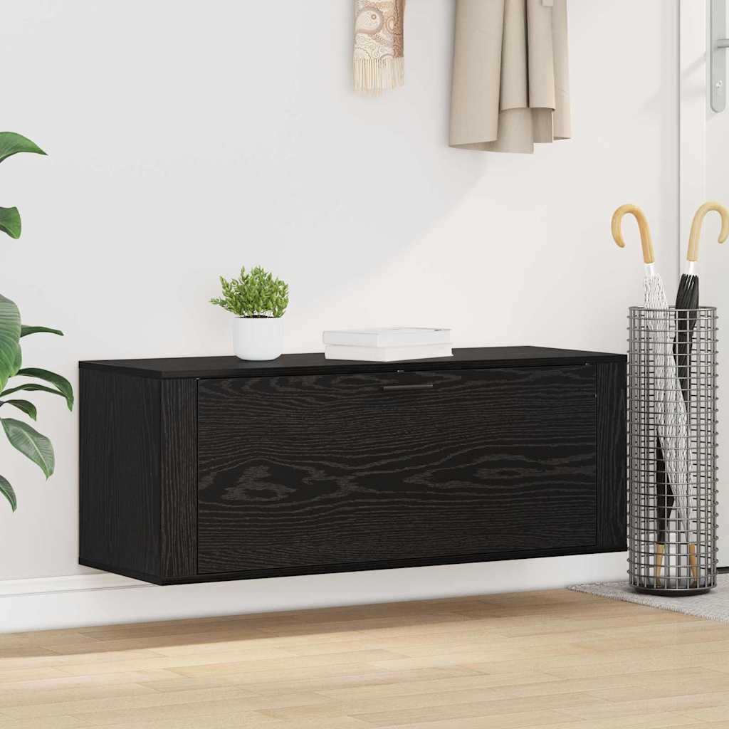 Ormar za cipele Crni hrast 100 x 35 x 38 cm Konstruirano drvo