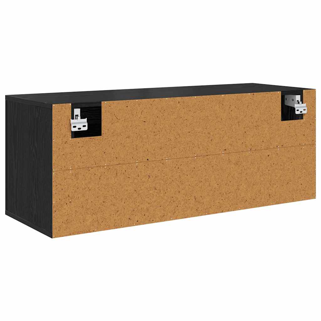 Ormar za cipele Crni hrast 100 x 35 x 38 cm Konstruirano drvo