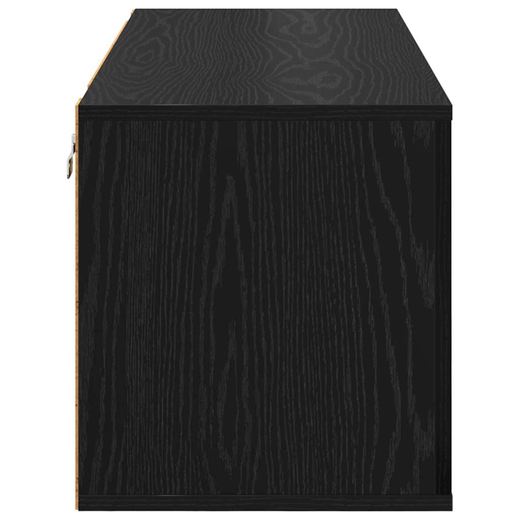 Ormar za cipele Crni hrast 100 x 35 x 38 cm Konstruirano drvo
