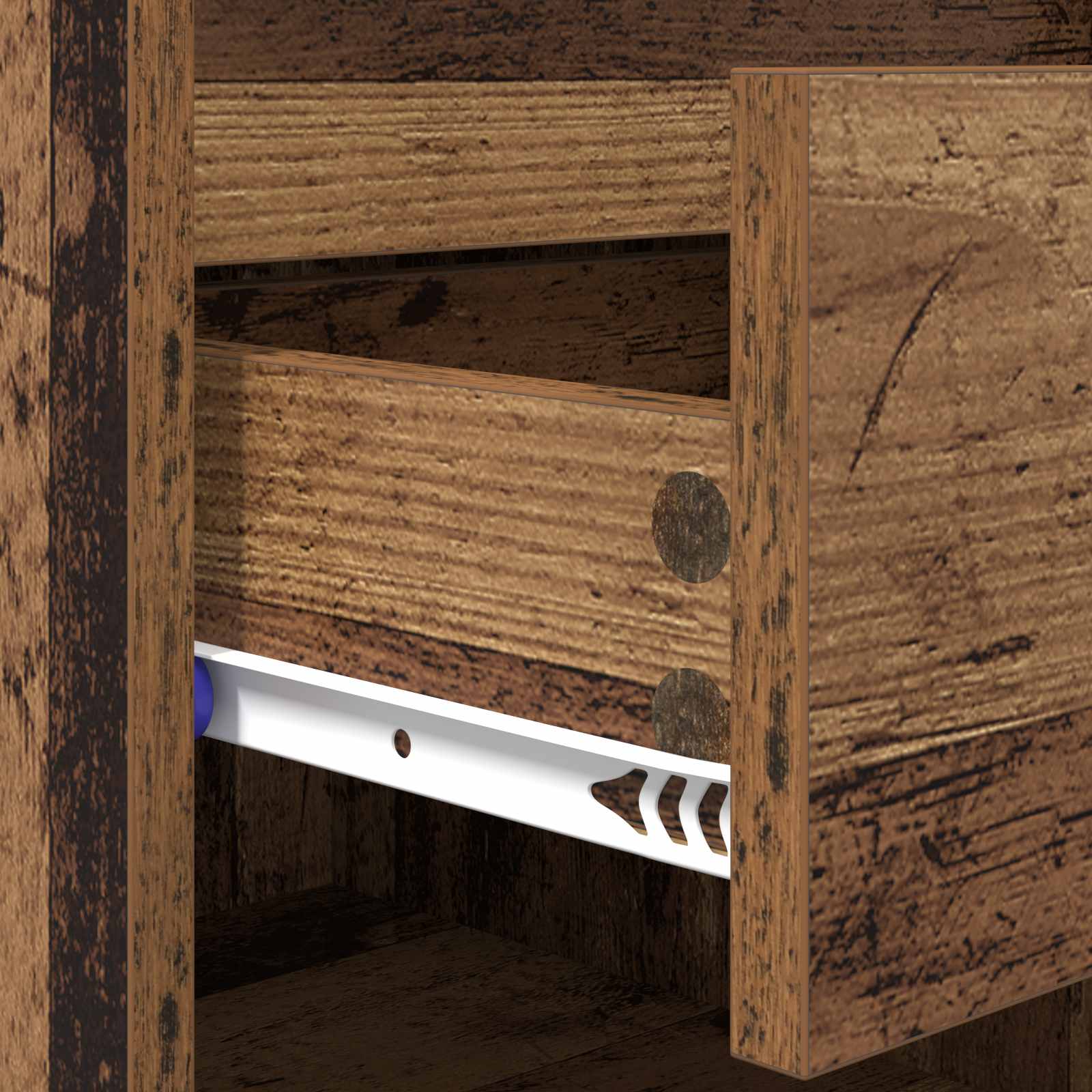 Ormar za cipele Staro drvo 102 x 36 x 60 cm Konstruirano drvo