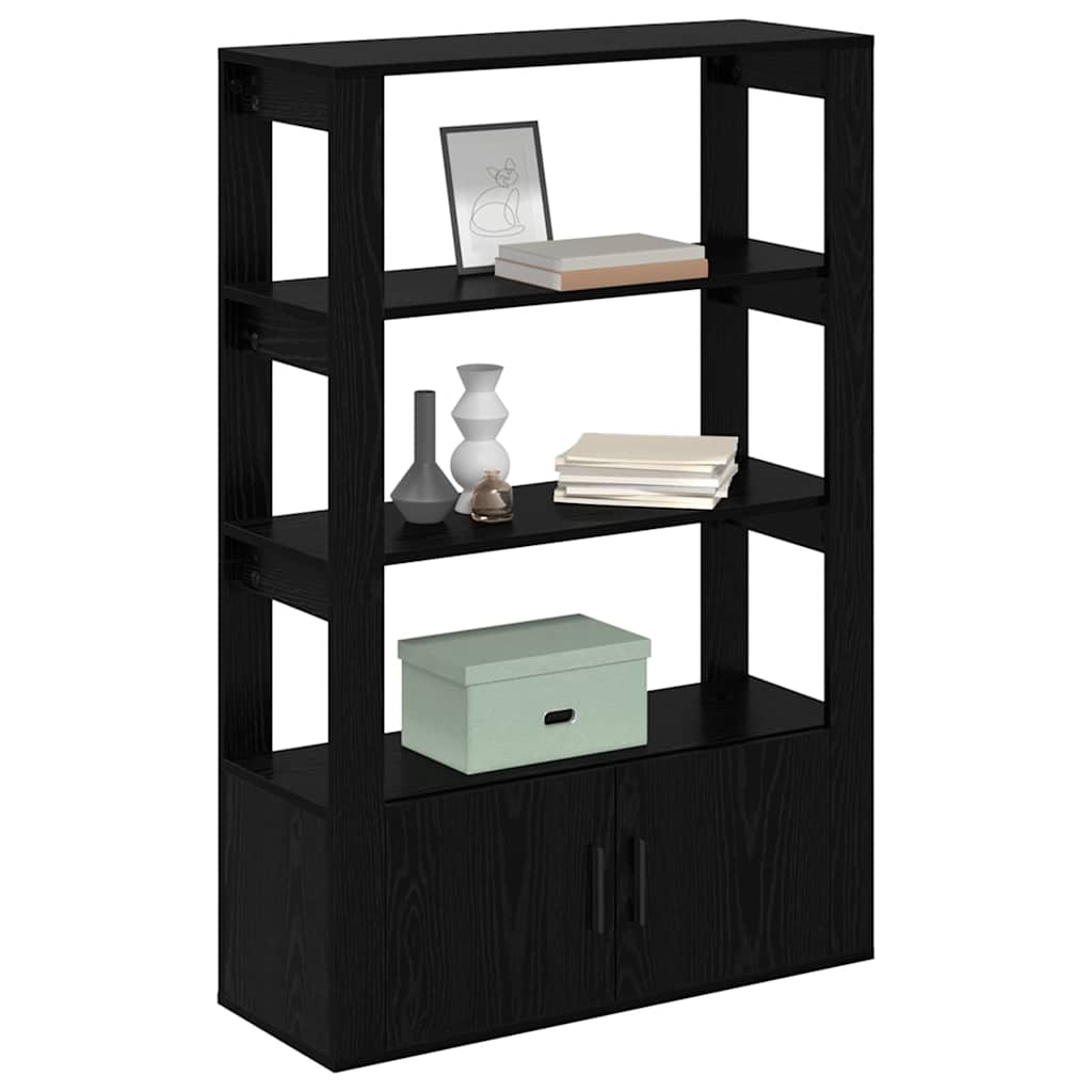 Kreveta Crni hrast 30 x 80 x 119.5 cm Konstruirano drvo